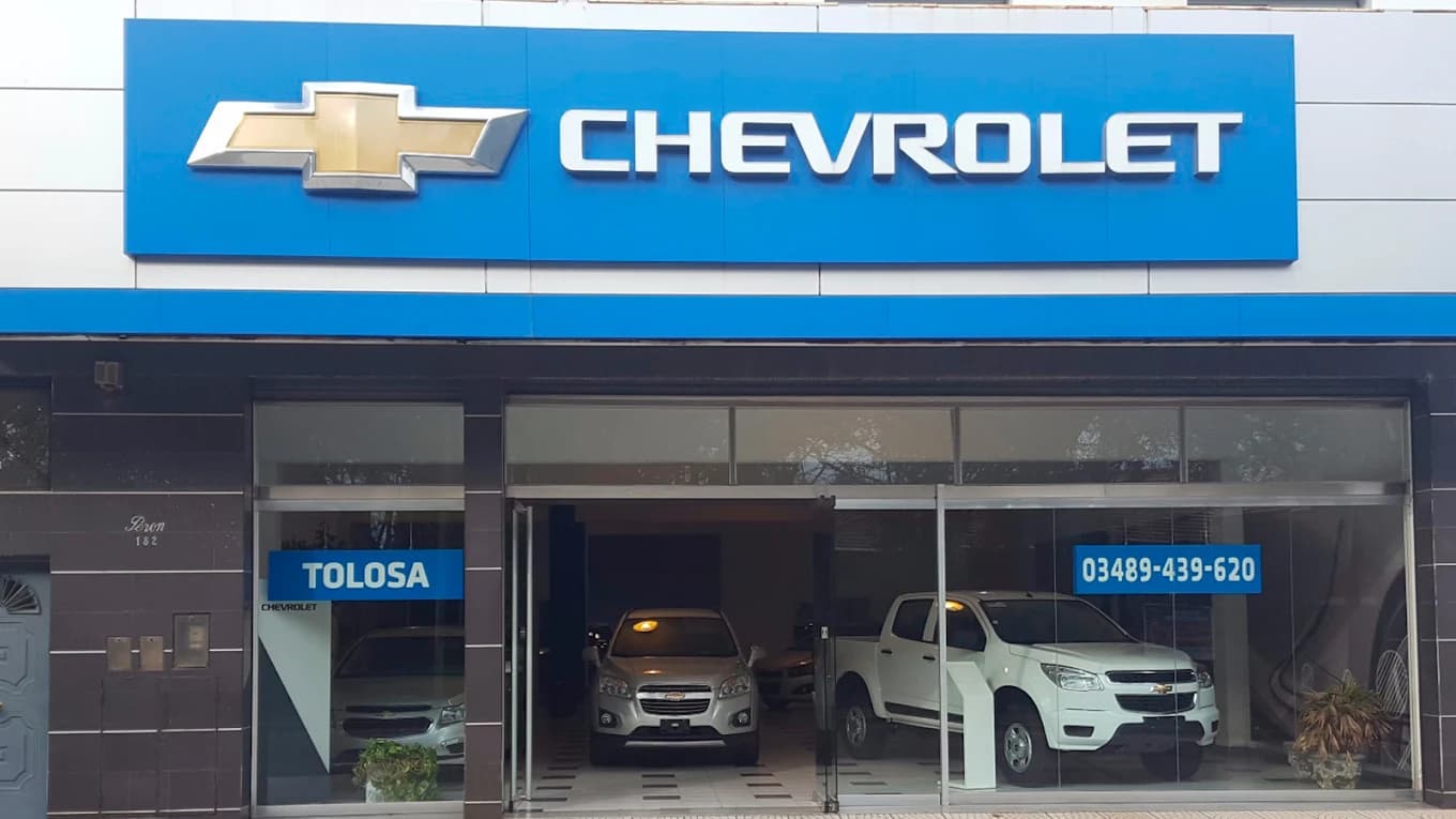 Chevrolet showroom